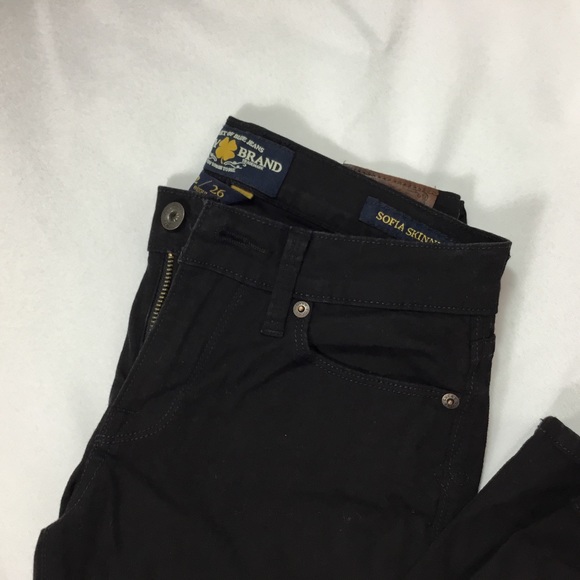 Lucky Brand Black Sofia Skinny Jeans Size 2 / 26 - Picture 4 of 6
